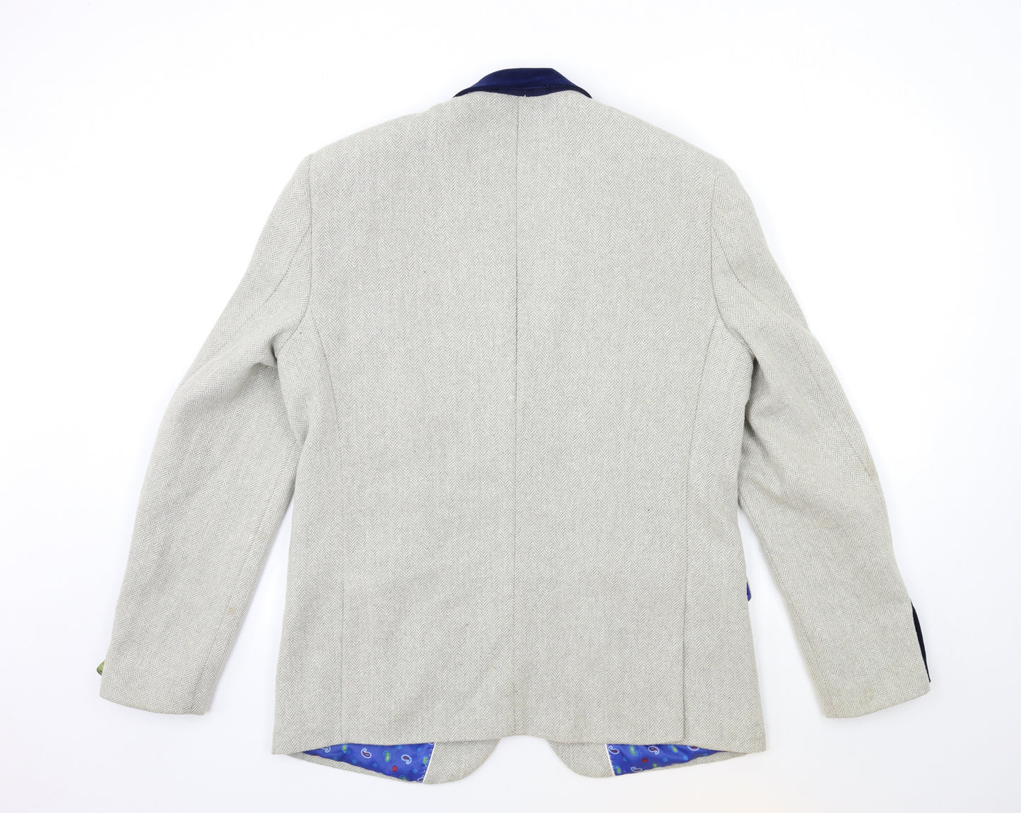 Marc Darcy Mens Grey   Jacket Suit Jacket Size 40