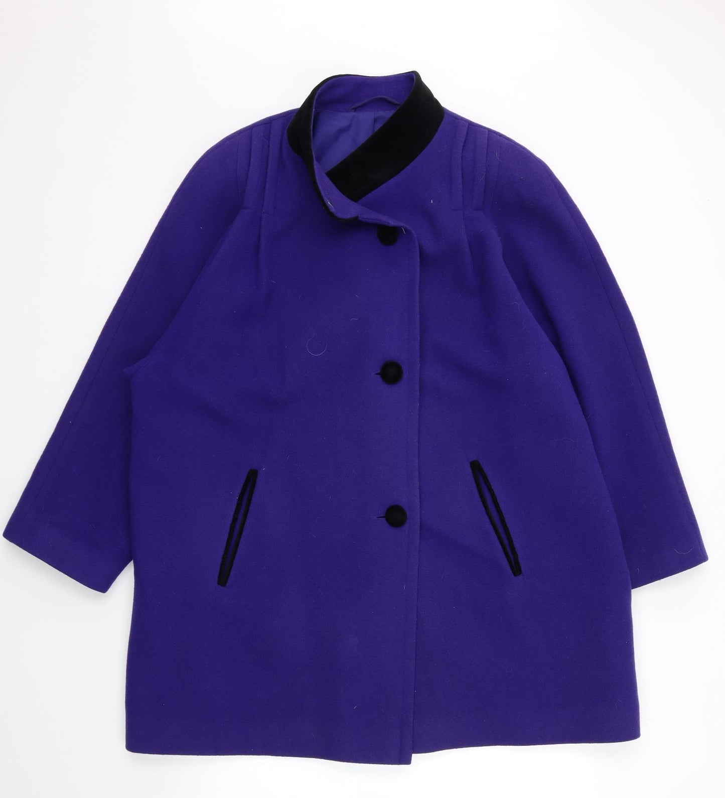 C&A Womens Purple   Overcoat Coat Size 18