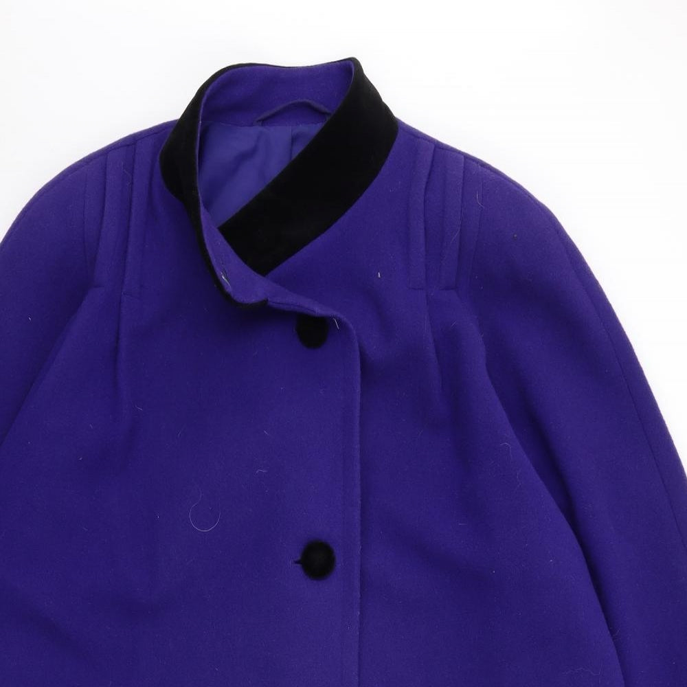C&A Womens Purple   Overcoat Coat Size 18