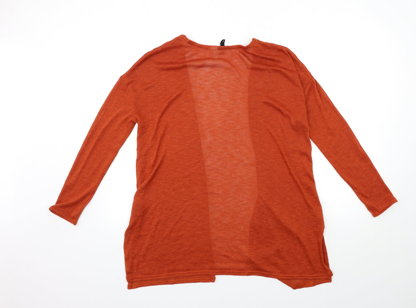 H&M Womens Brown  Knit Cardigan Jumper Size S