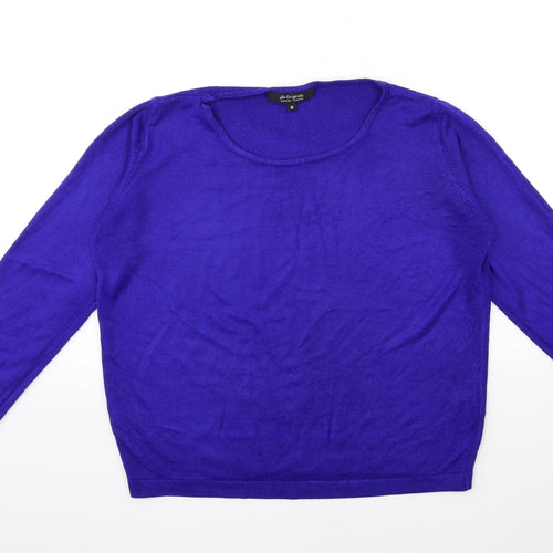 ORIGINALS Womens Blue  Knit Pullover Jumper Size 16