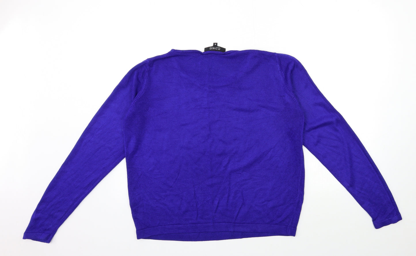 ORIGINALS Womens Blue  Knit Pullover Jumper Size 16