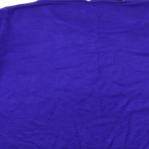 ORIGINALS Womens Blue  Knit Pullover Jumper Size 16