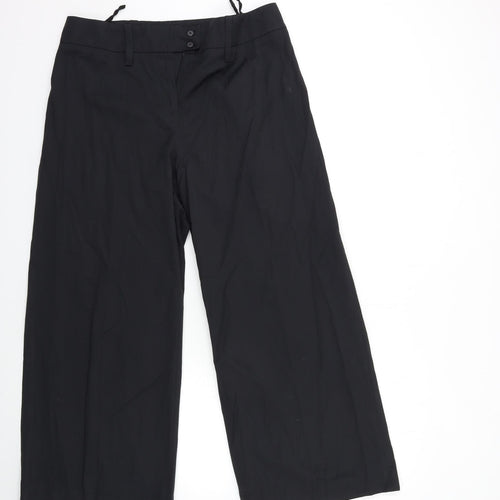 EVELIN BRANDT Womens Black   Trousers  Size 14 L27 in