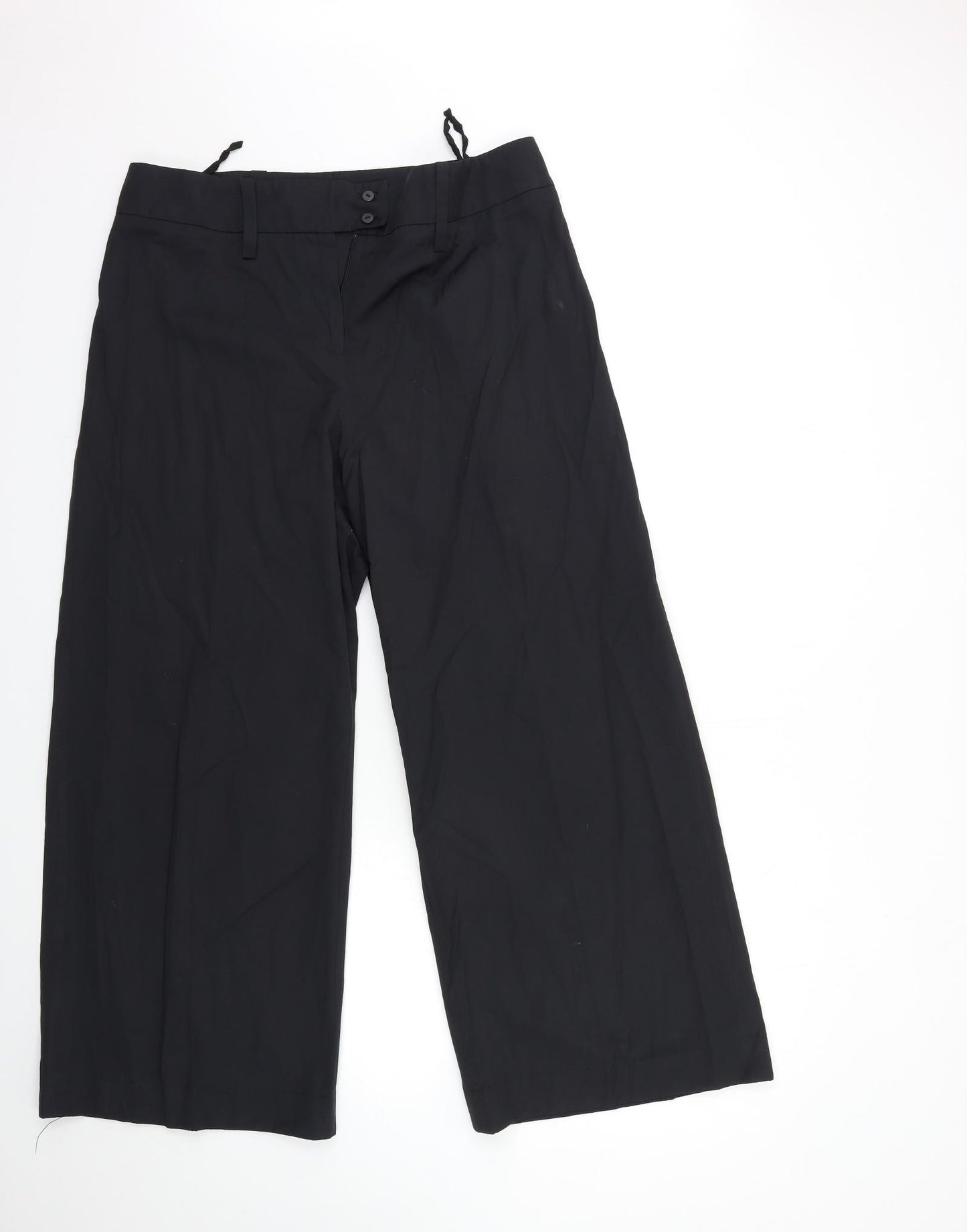 EVELIN BRANDT Womens Black   Trousers  Size 14 L27 in