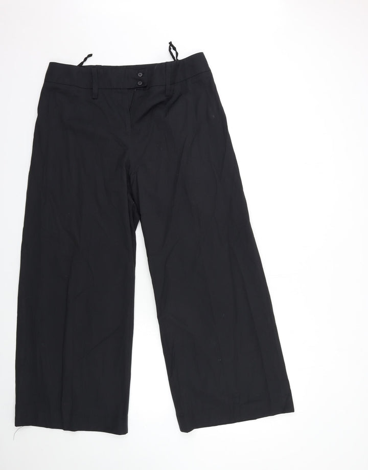 EVELIN BRANDT Womens Black   Trousers  Size 14 L27 in