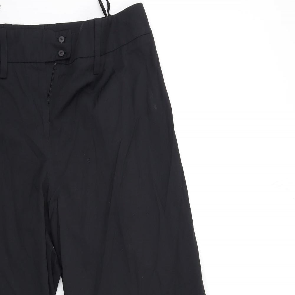 EVELIN BRANDT Womens Black   Trousers  Size 14 L27 in