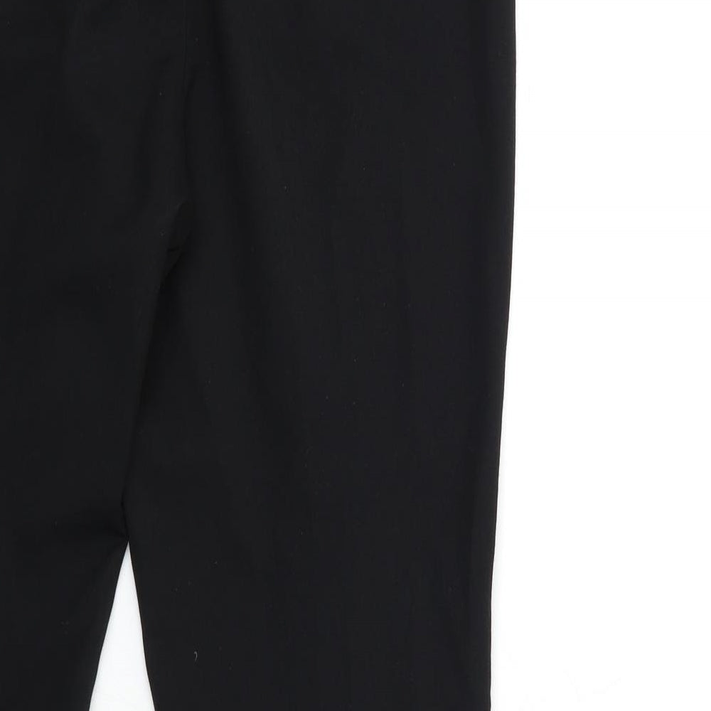 NEXT Womens Black   Trousers  Size 12 L28 in