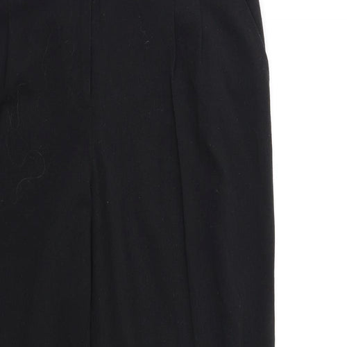 M&Co Womens Black   Trousers  Size 12 L29 in