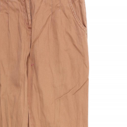 New Look Womens Brown  Denim Straight Jeans Size 12 L30 in