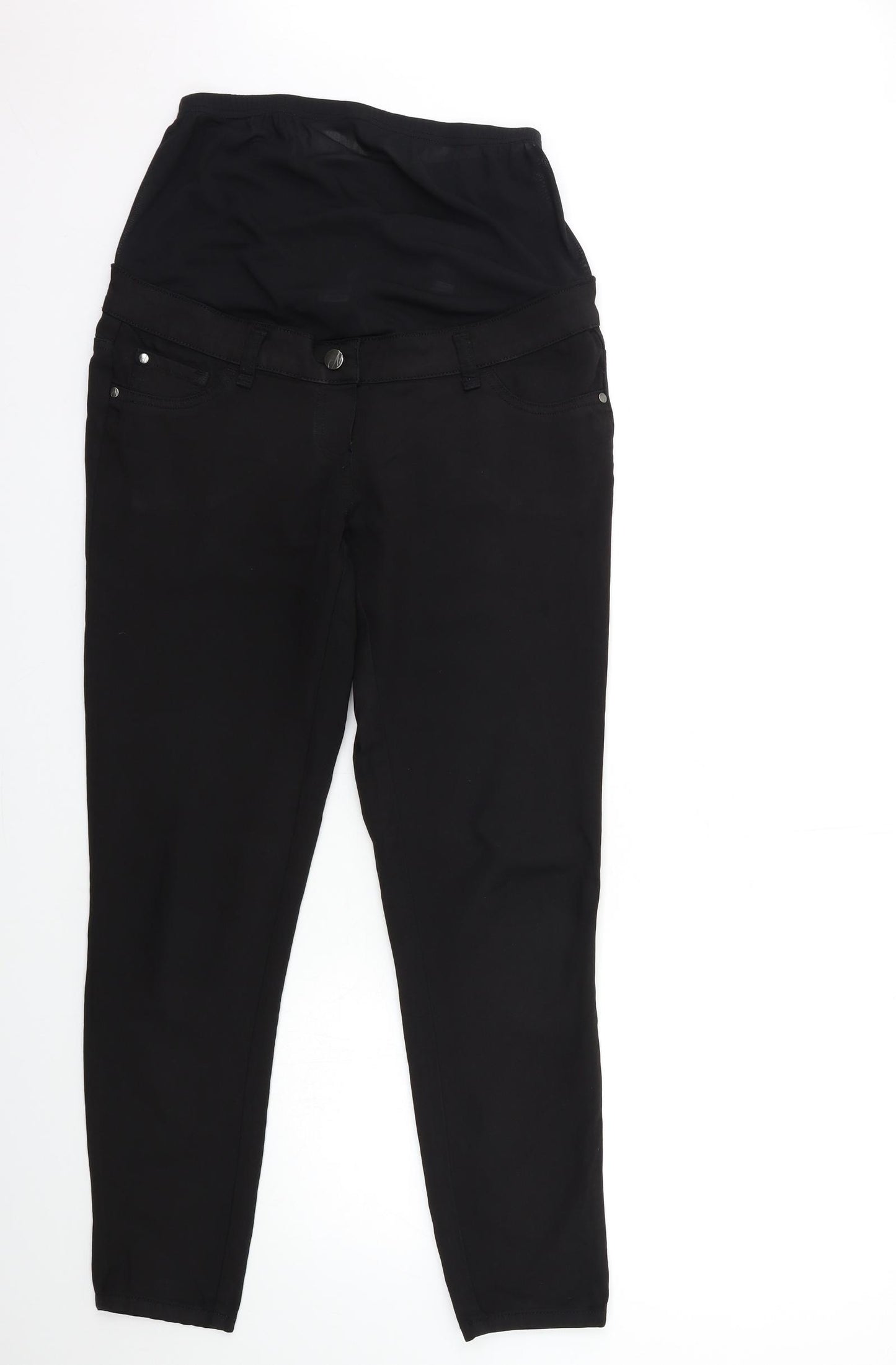 NEXT Womens Black  Denim Skinny Jeans Size 12 L28 in