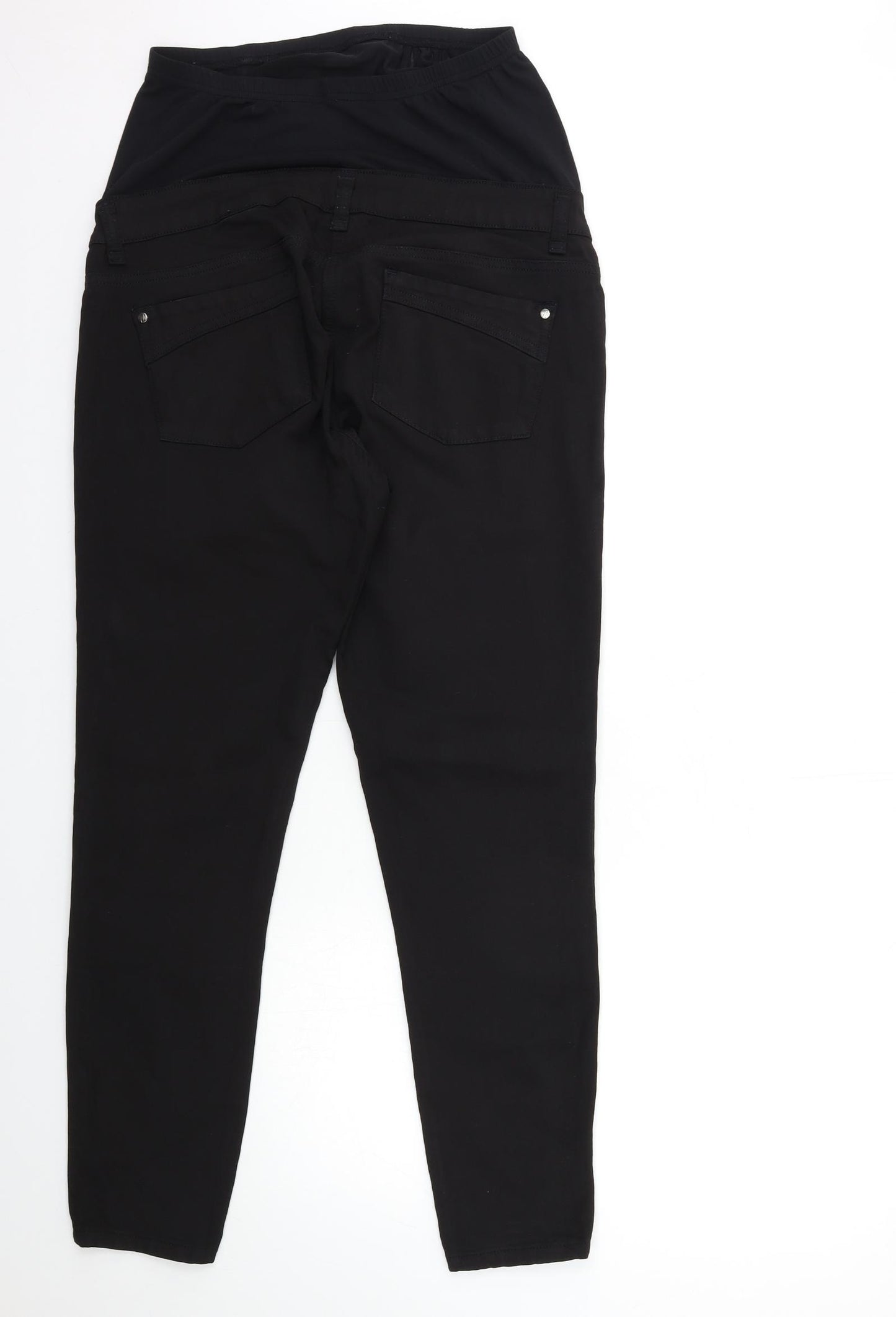 NEXT Womens Black  Denim Skinny Jeans Size 12 L28 in