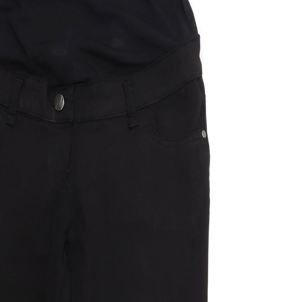 NEXT Womens Black  Denim Skinny Jeans Size 12 L28 in
