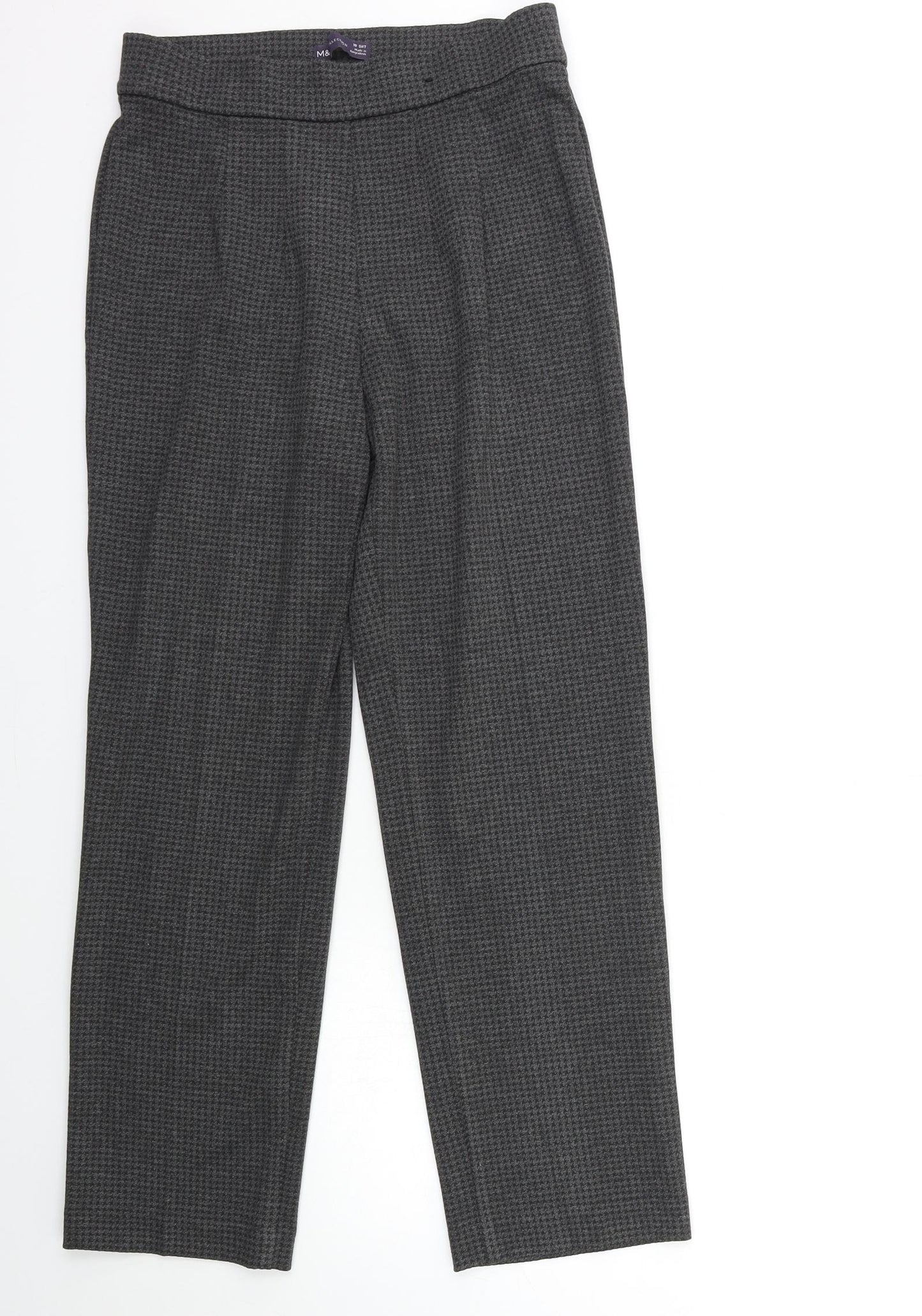 Marks and Spencer Womens Grey   Trousers  Size 10 L27 in