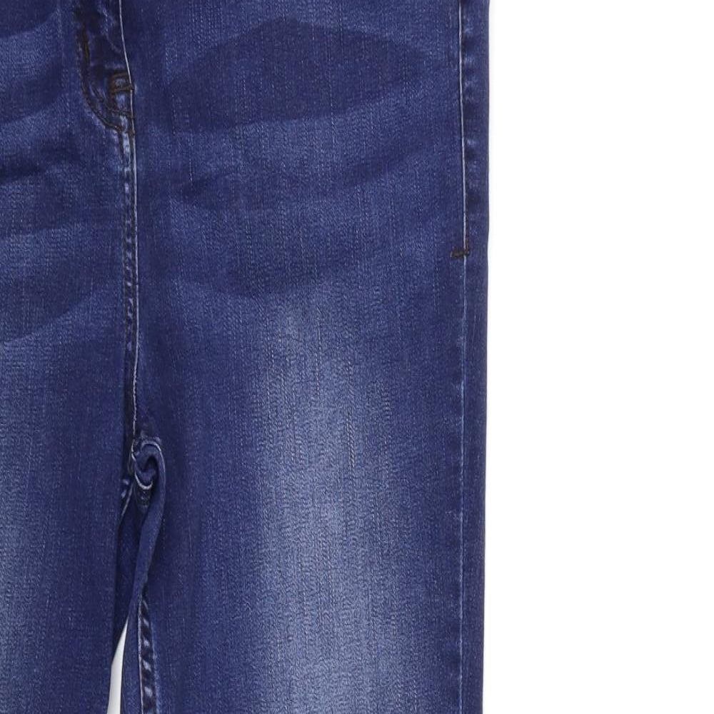 NEXT Womens Blue  Denim Straight Jeans Size 16 L30 in
