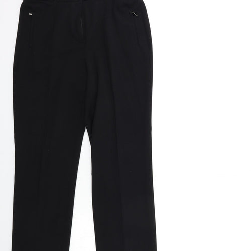 Marks and Spencer Womens Black   Trousers  Size 10 L30 in