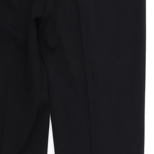 Marks and Spencer Womens Black   Trousers  Size 10 L30 in
