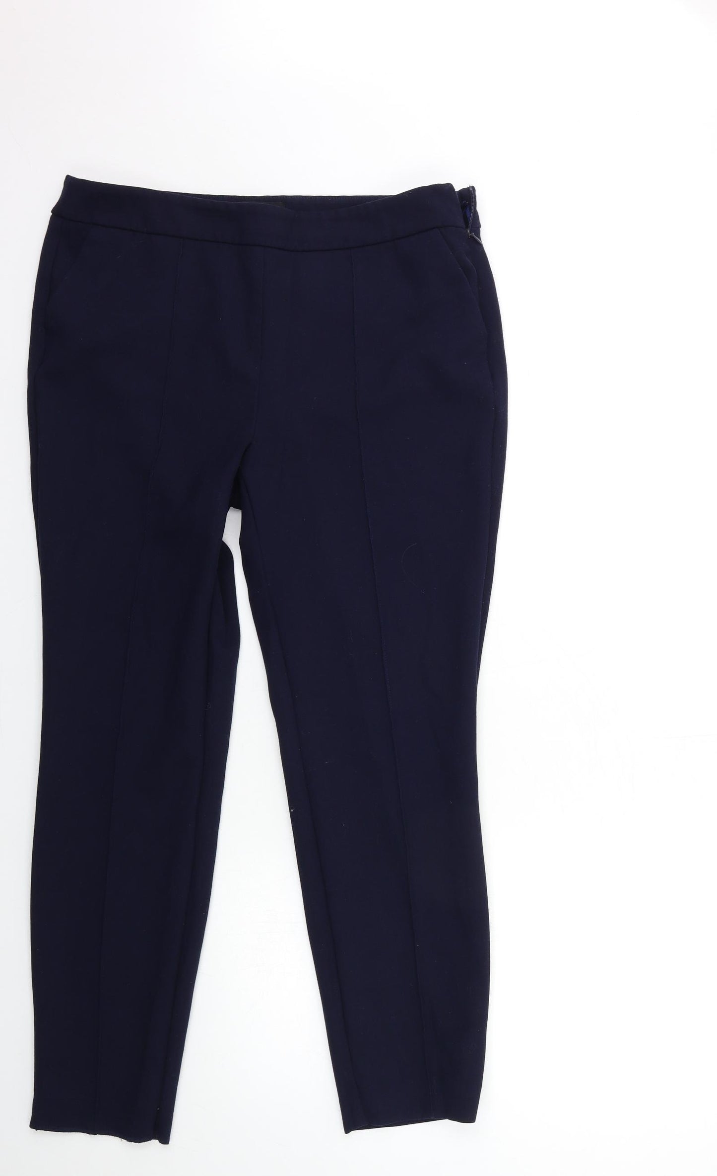 NEXT Womens Blue   Trousers  Size 14 L29 in
