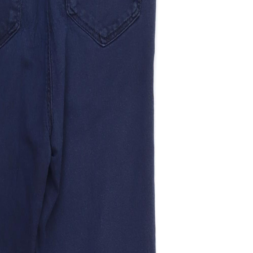 Preworn Womens Blue  Denim Skinny Jeans Size 36 in L30 in