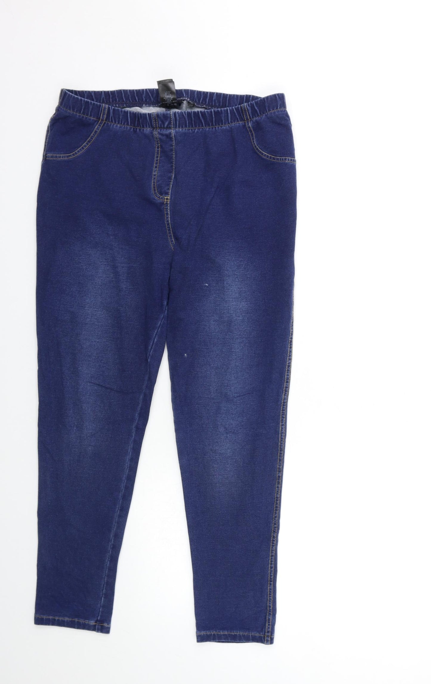 NEXT Womens Blue  Denim Jegging Jeans Size 14 L25 in