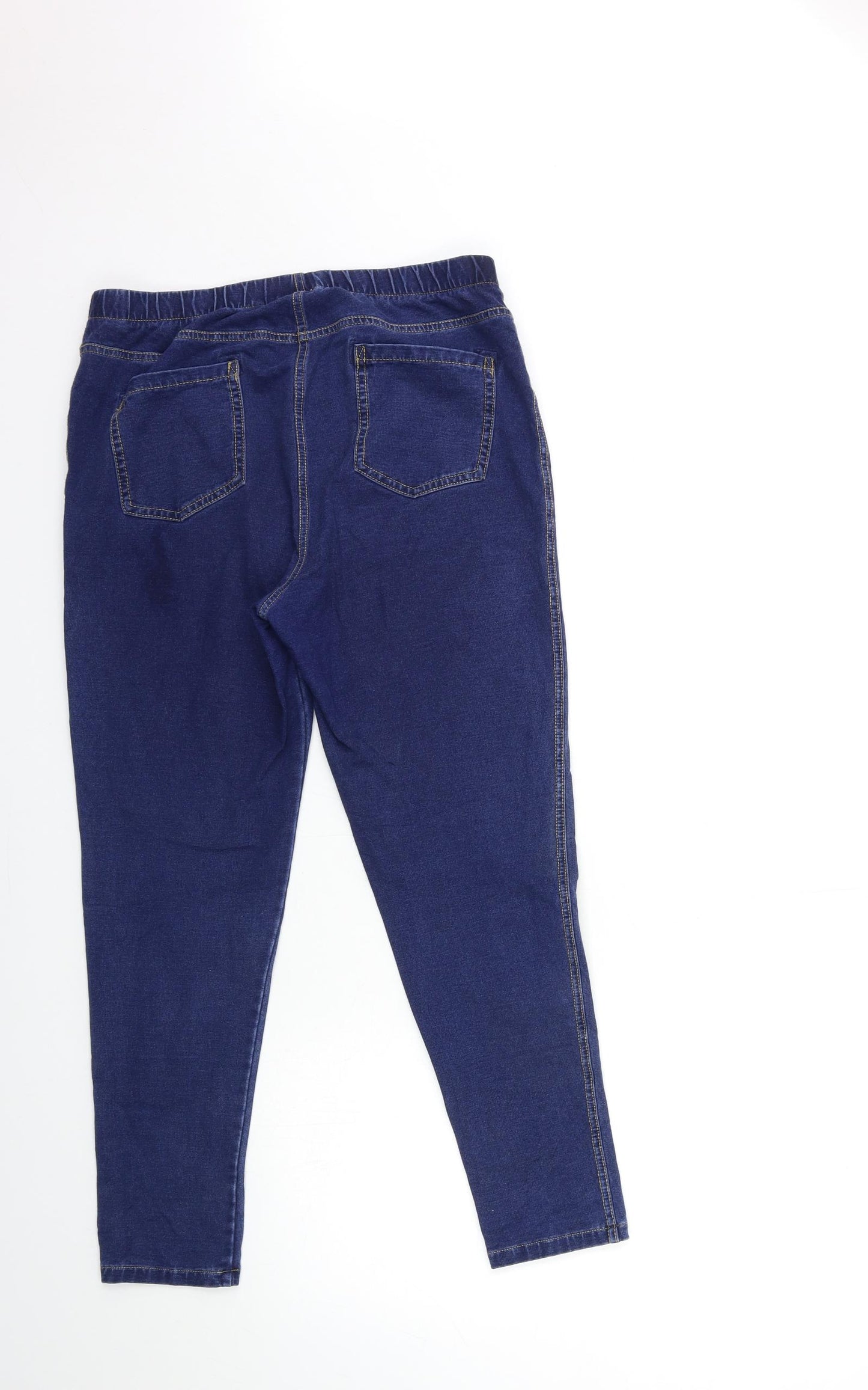 NEXT Womens Blue  Denim Jegging Jeans Size 14 L25 in