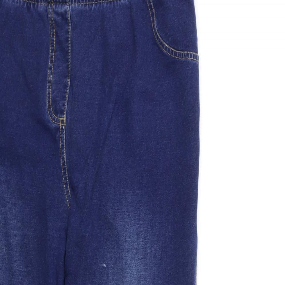 NEXT Womens Blue  Denim Jegging Jeans Size 14 L25 in
