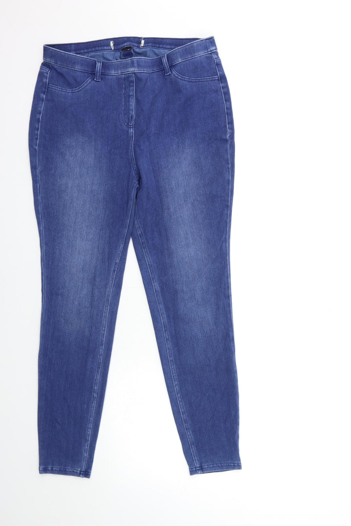 Preworn Womens Blue Denim Jegging Jeans Size 30 in L27 in