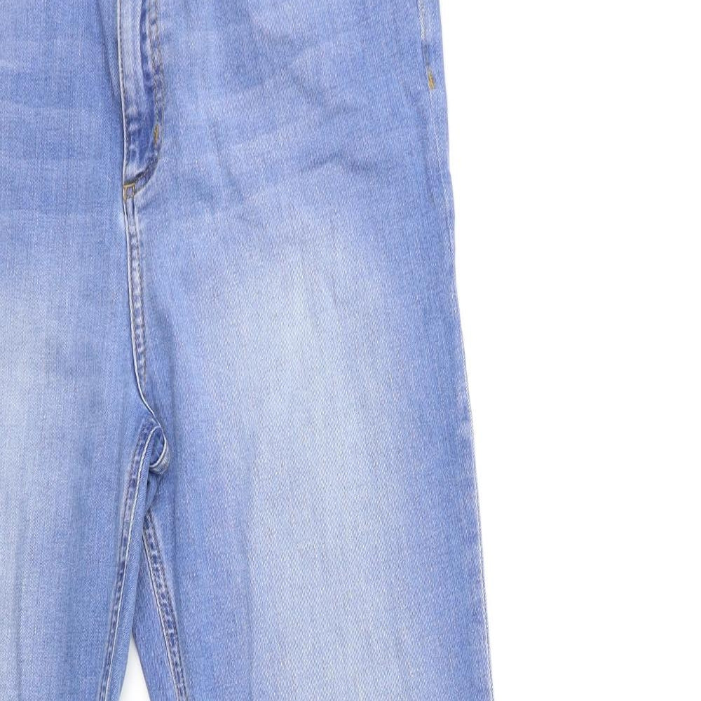 Boden Womens Blue  Denim Cropped Jeans Size 14 L28 in