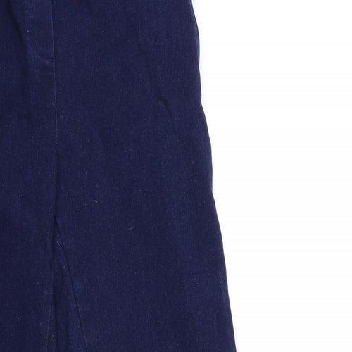 Alicia Womens Blue  Denim Straight Jeans Size 29 in L26 in