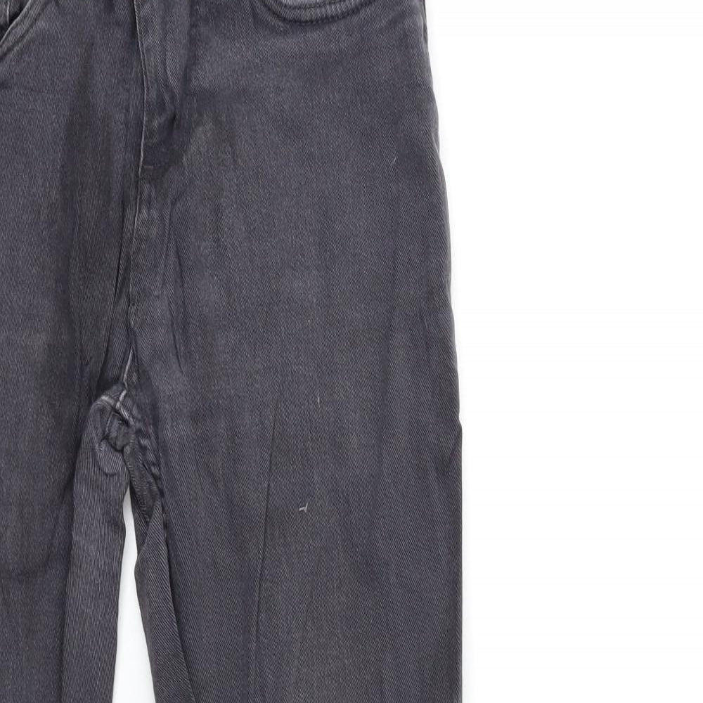Denim & Co. Mens Grey  Denim Straight Jeans Size 28 in L30 in