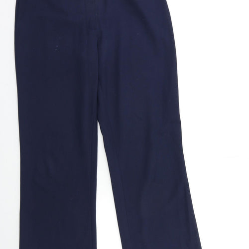 Preworn Womens Blue   Trousers  Size 12 L28 in