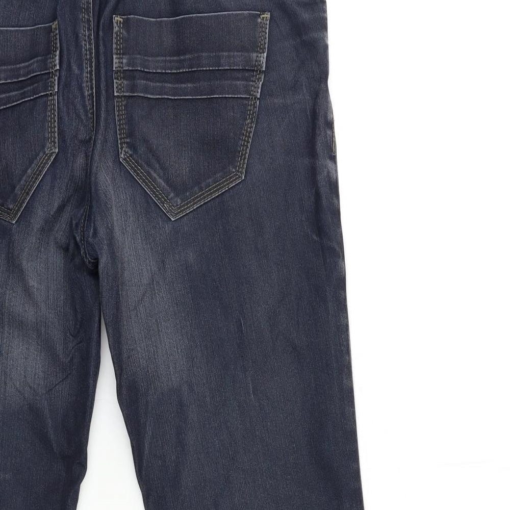 PULZ Mens Blue  Denim Straight Jeans Size 32 in L26 in