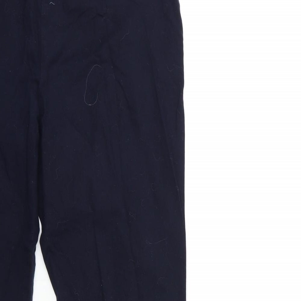 M&Co Womens Blue   Trousers  Size 14 L23 in