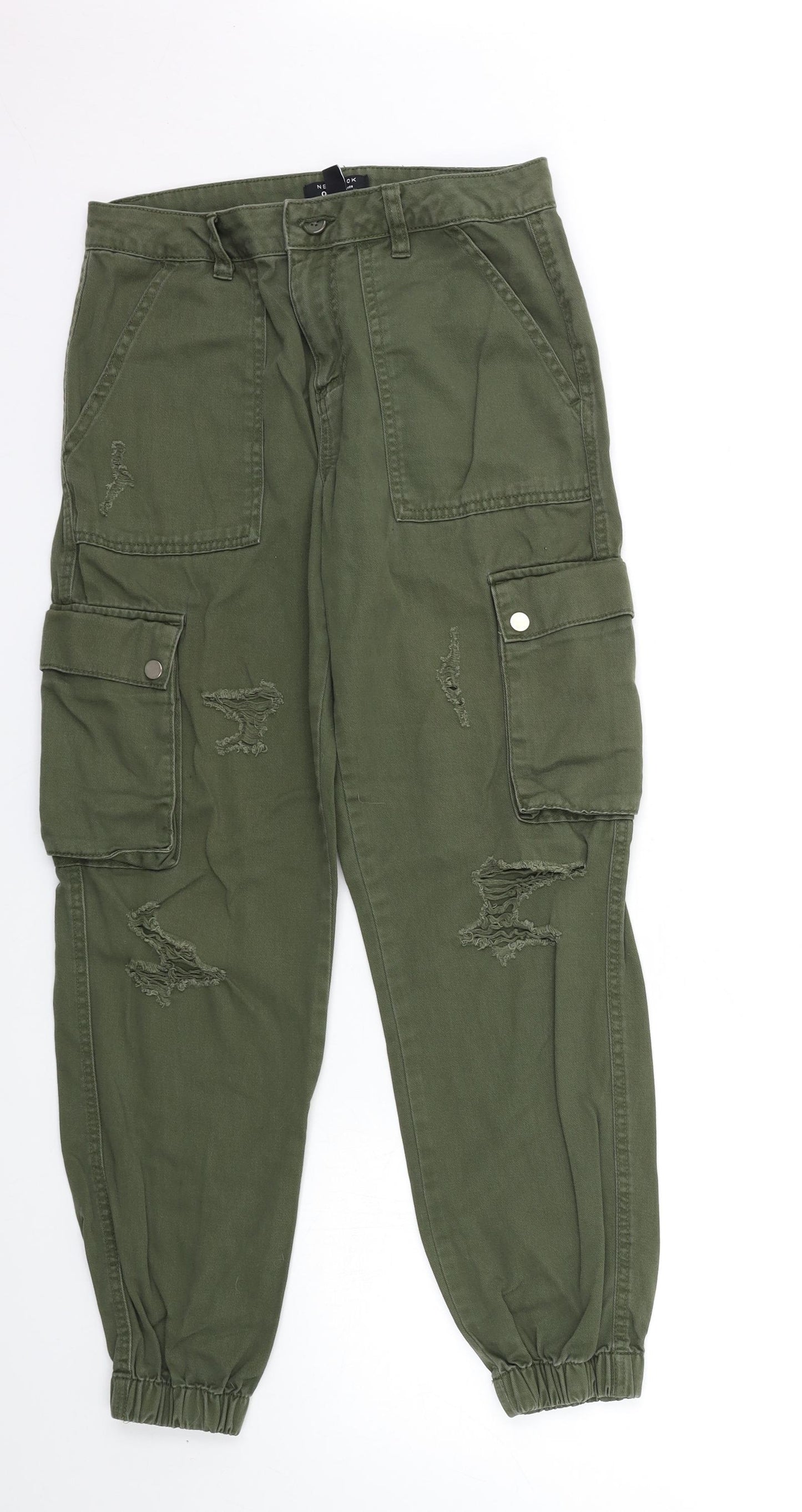 New Look Girls Green   Cargo Trousers Size 13 Years