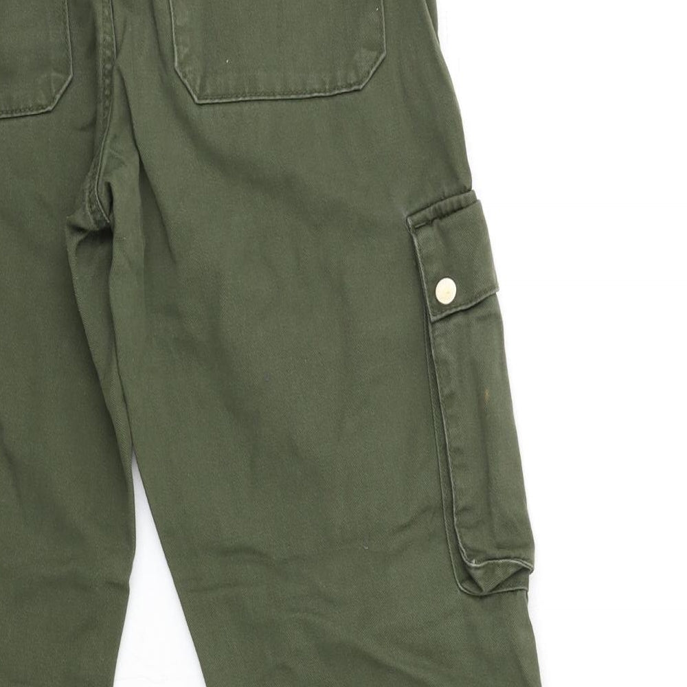 New Look Girls Green   Cargo Trousers Size 13 Years