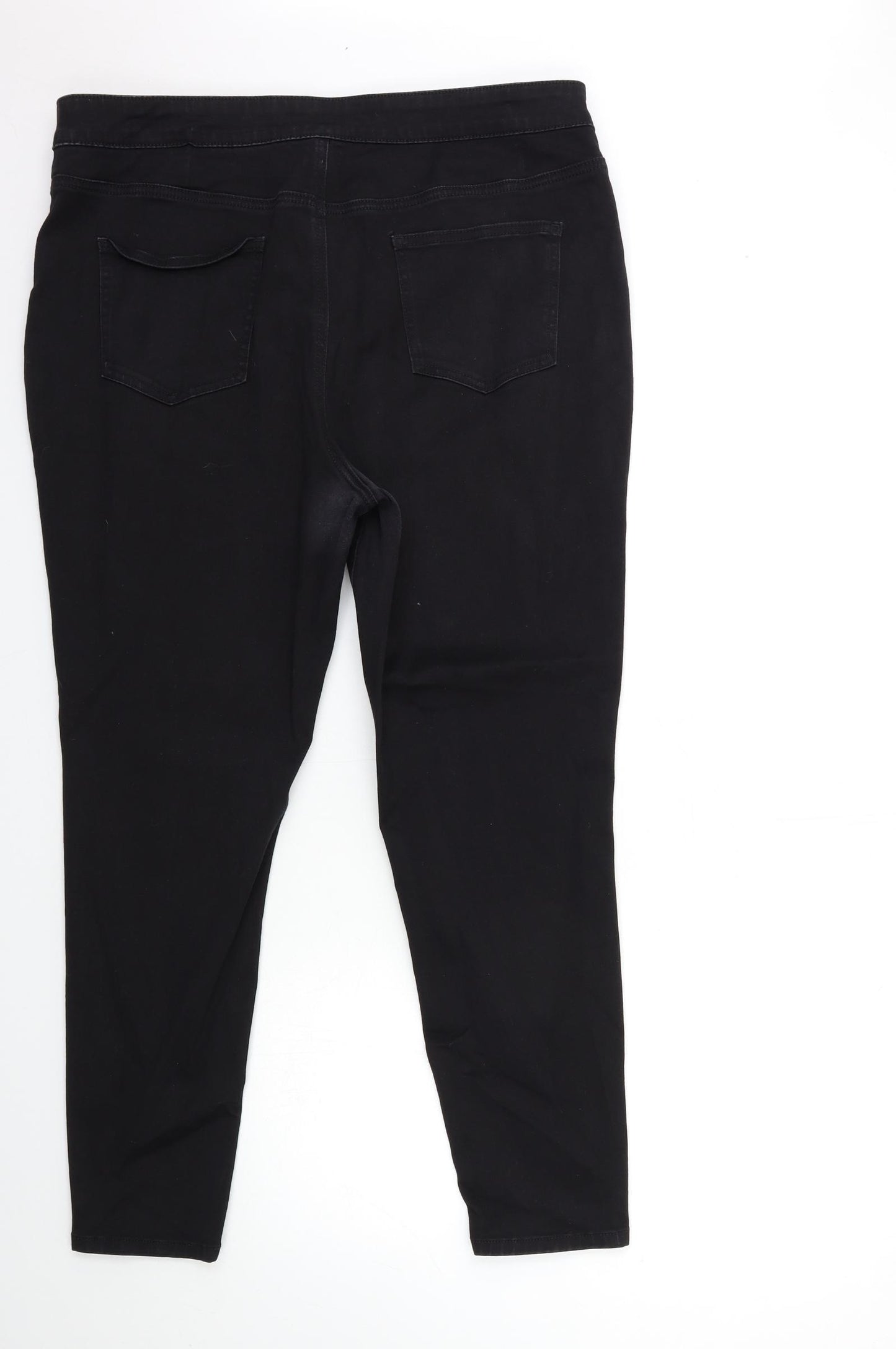TU Womens Black  Denim Skinny Jeans Size 22 L28 in