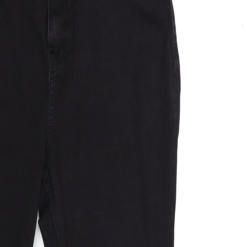 TU Womens Black  Denim Skinny Jeans Size 22 L28 in