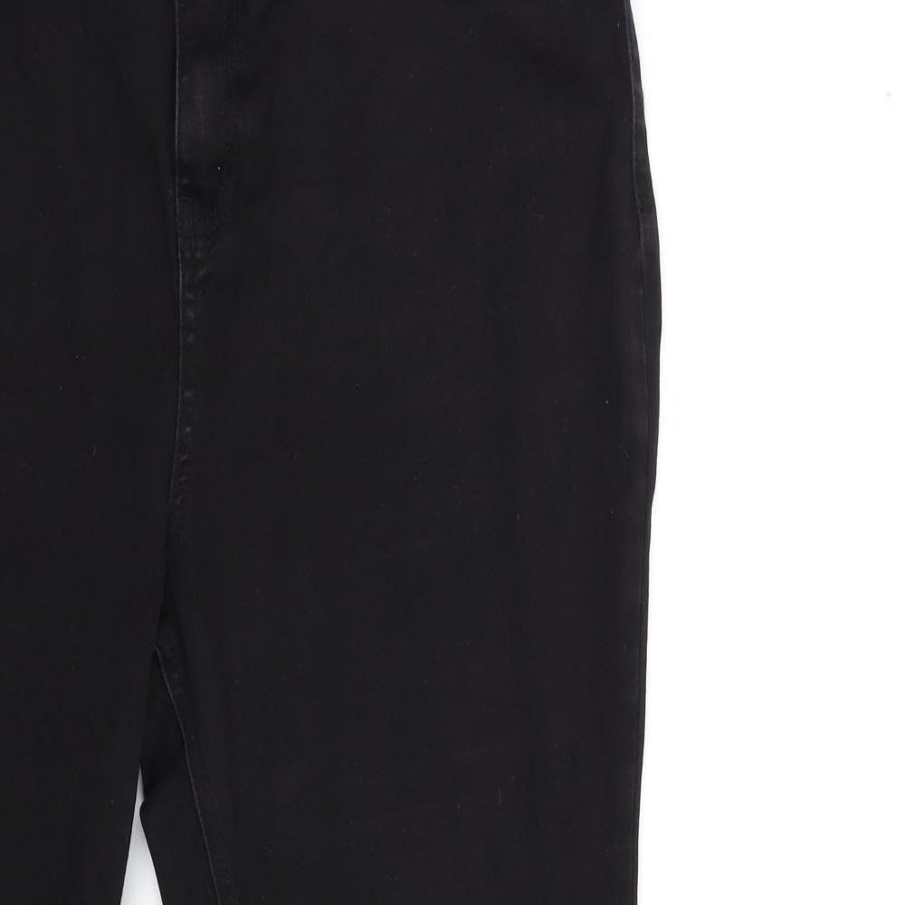 TU Womens Black  Denim Skinny Jeans Size 22 L28 in