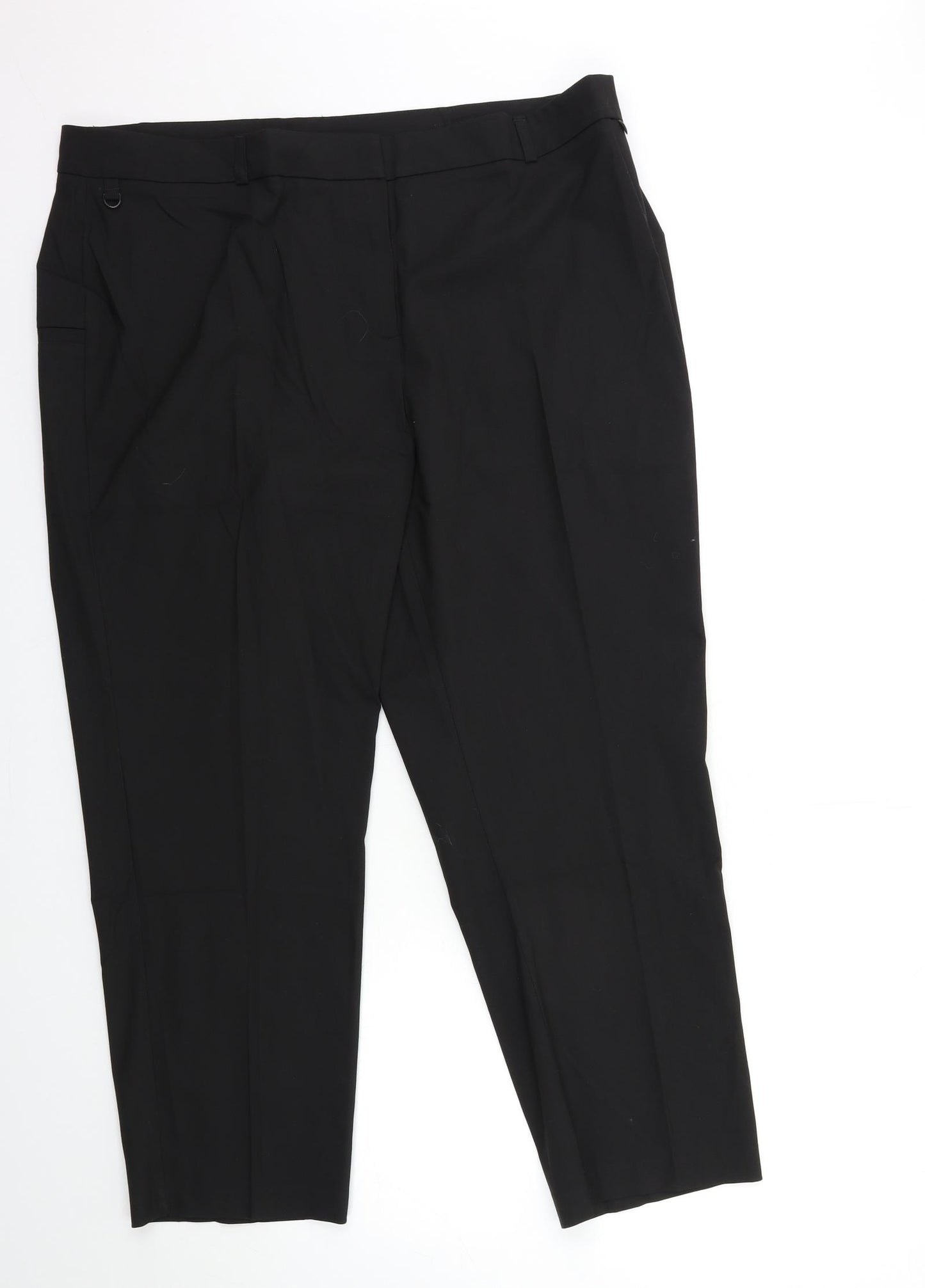 Cooperative Womens Black   Trousers  Size 20 L27 in