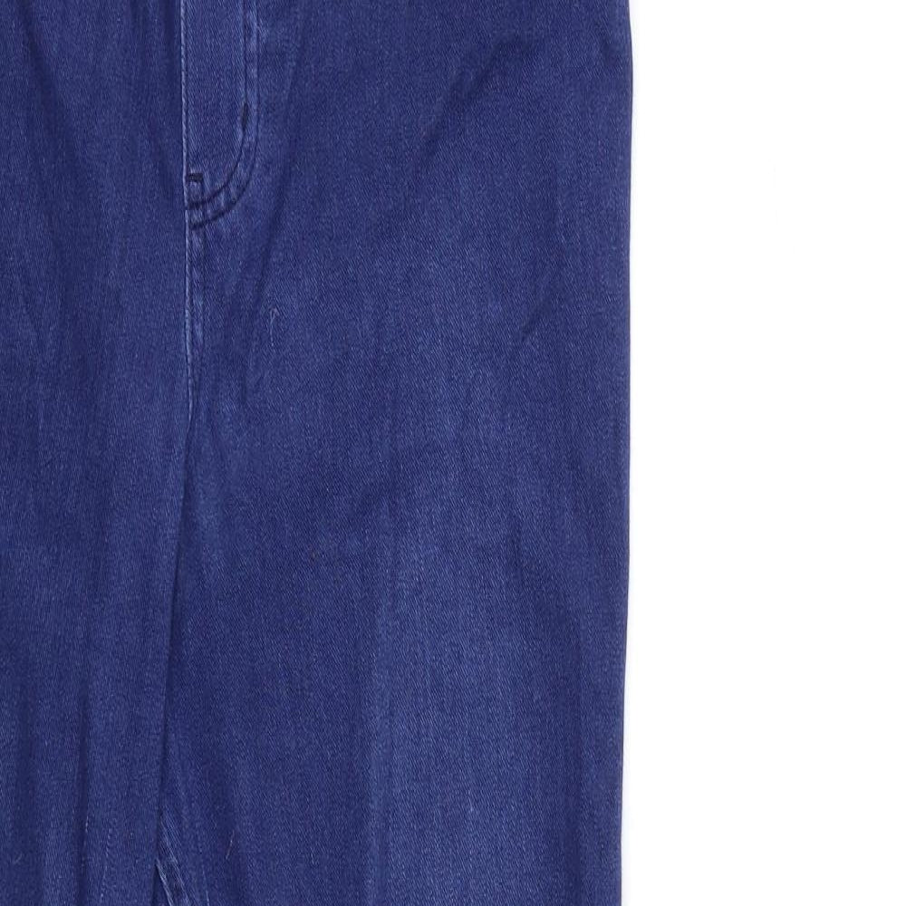 F&F Womens Blue  Denim Jegging Jeans Size 14 L28 in