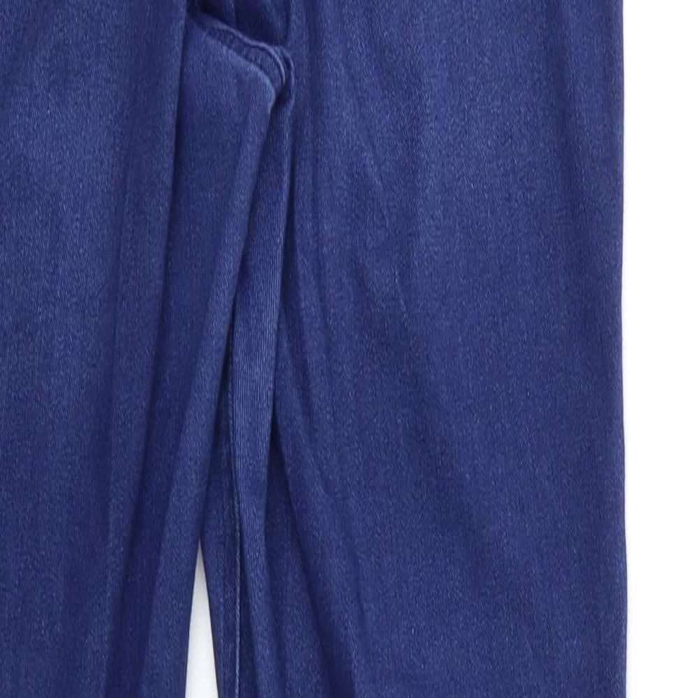 F&F Womens Blue  Denim Jegging Jeans Size 14 L28 in