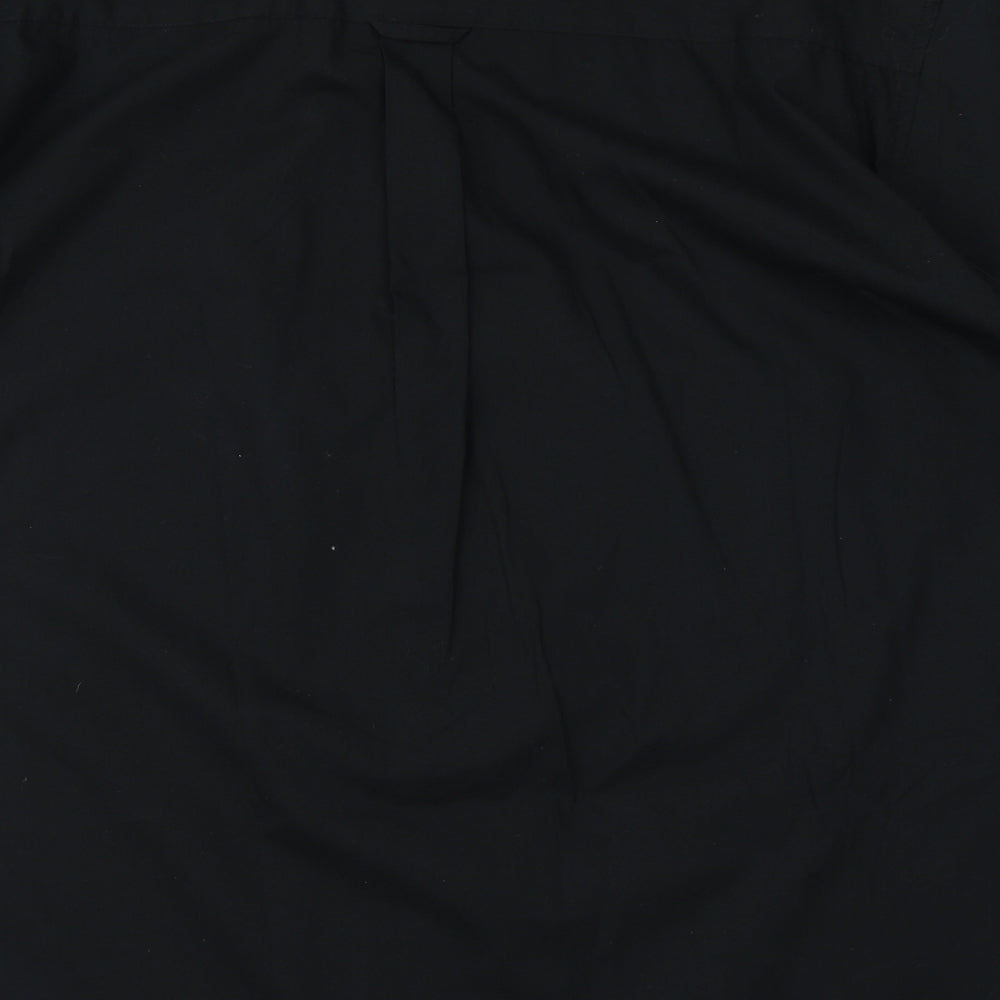 Best Basics Mens Black    Button-Up Size XL