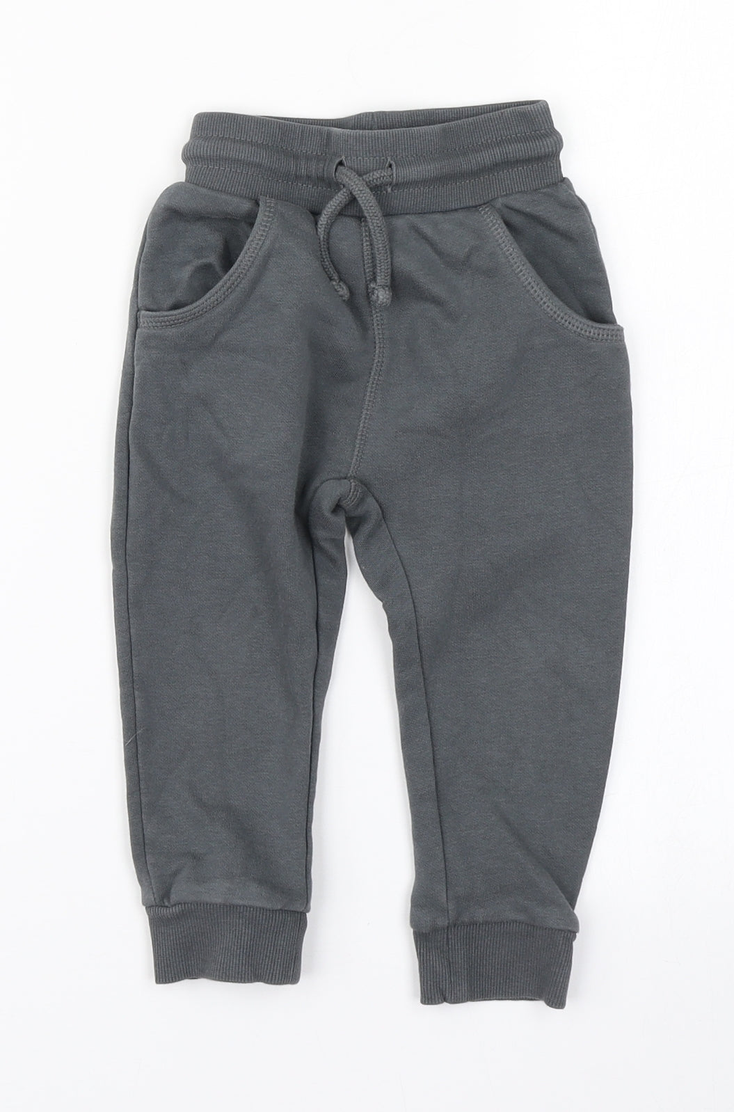 George Boys Grey   Jogger Trousers Size 18-24 Months