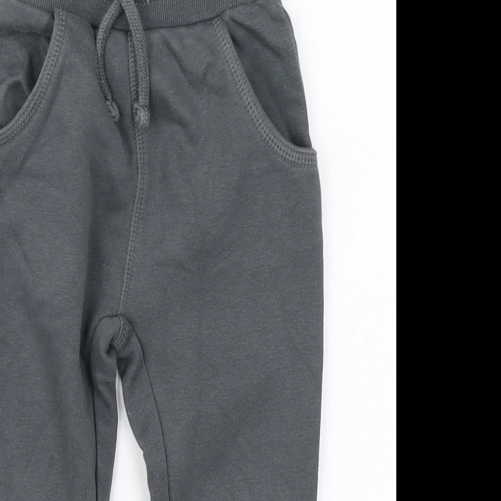 George Boys Grey   Jogger Trousers Size 18-24 Months