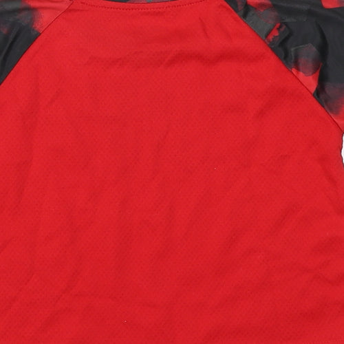 Athletic Works Boys Red   Basic T-Shirt Size 2 Years