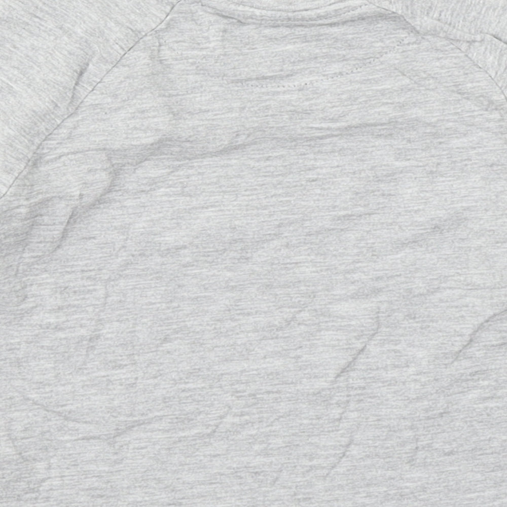 Baker Boys Grey   Basic T-Shirt Size 2-3 Years  - Dinosaur