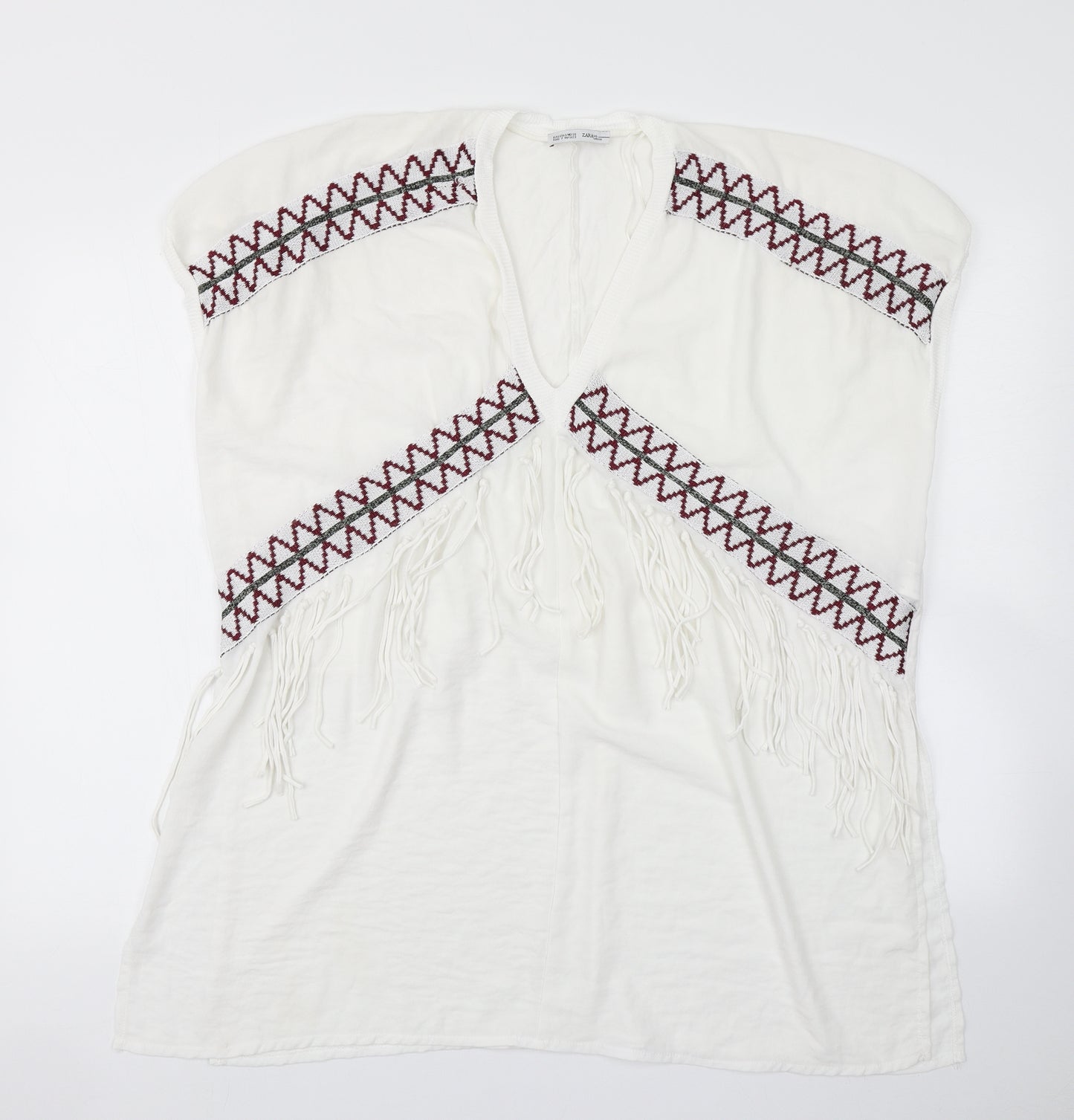 Zara Womens White   Basic Blouse Size S