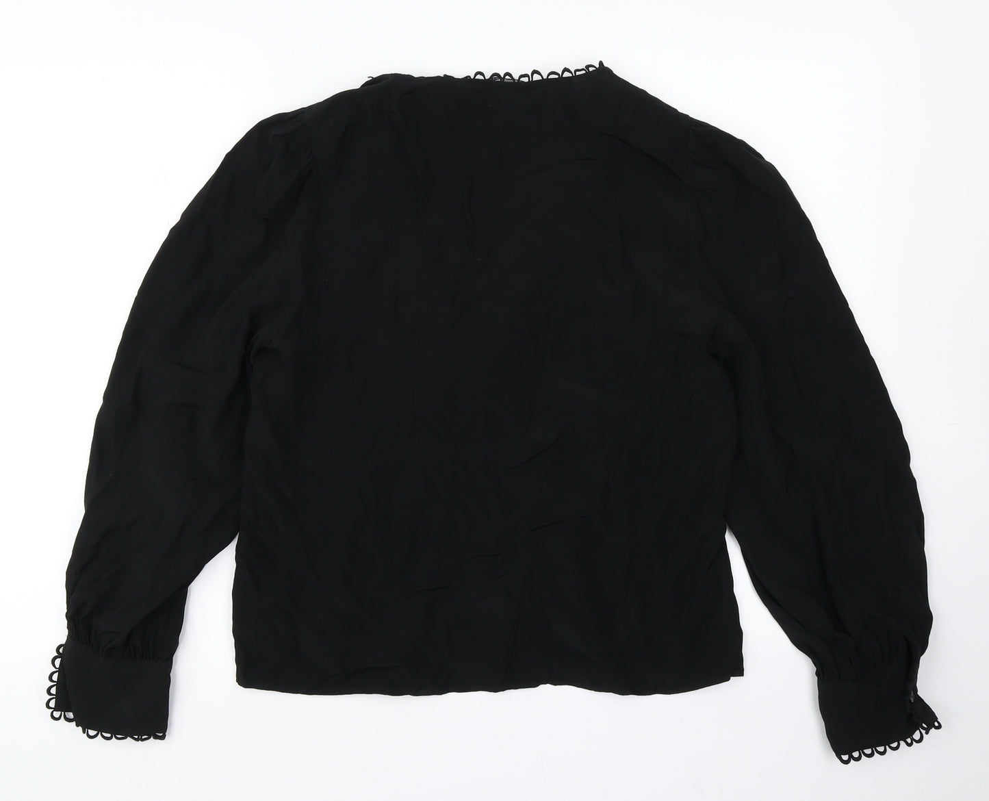 Zara Womens Black   Basic Blouse Size S