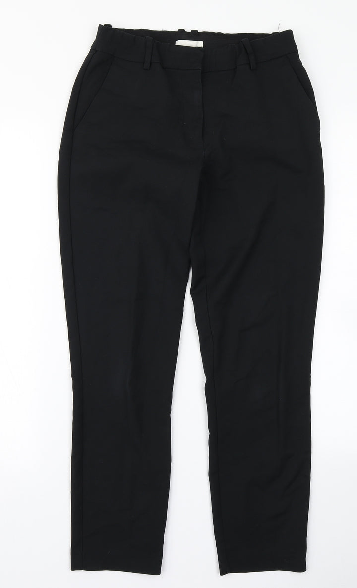 H&M Womens Black   Dress Pants Trousers Size 8 L26 in