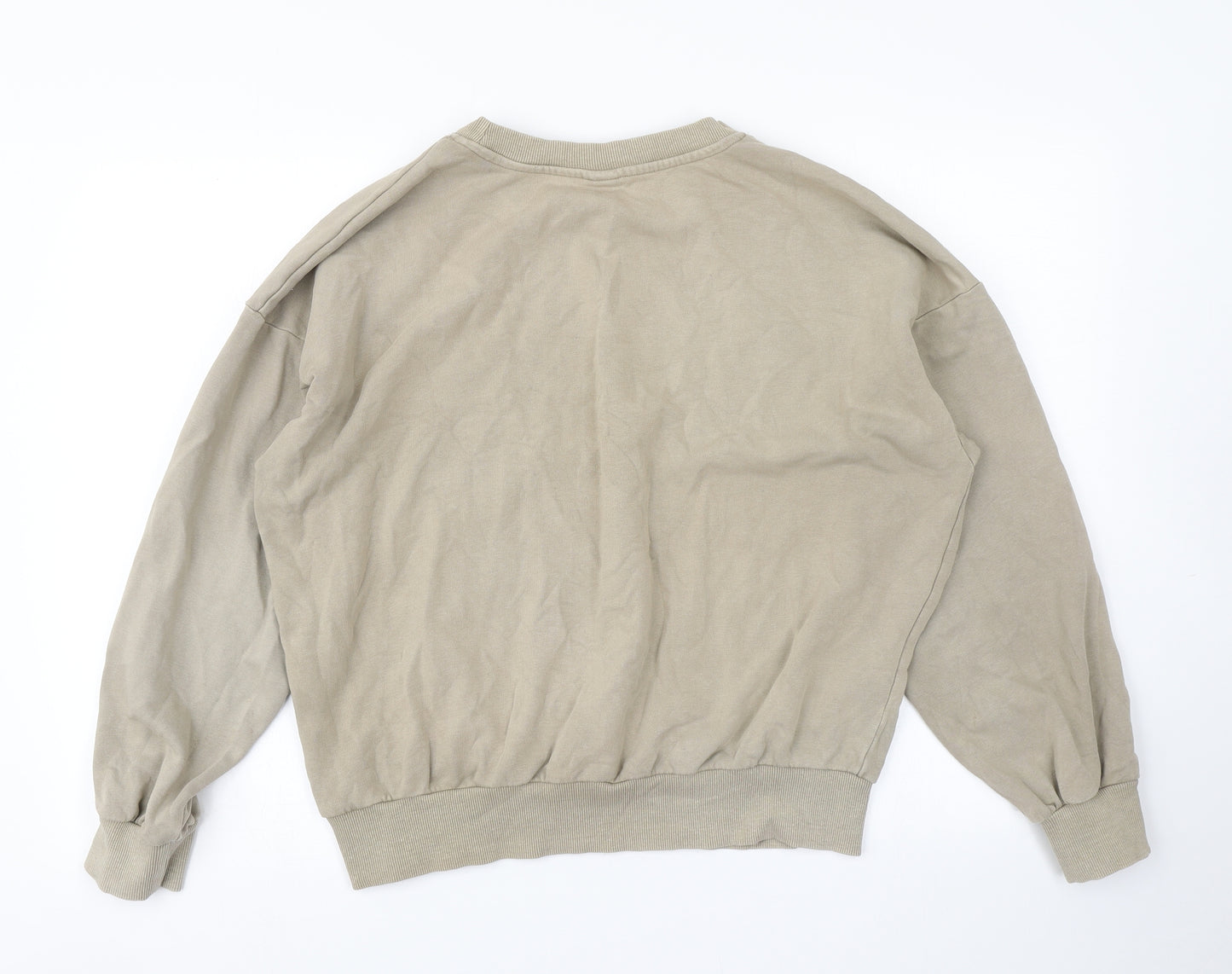 H&M Womens Brown   Pullover Sweatshirt Size XS